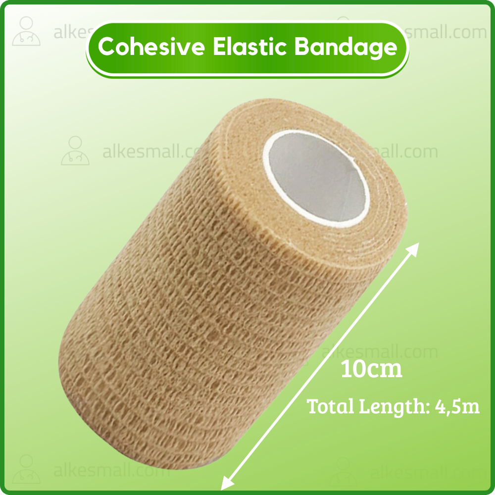 ONEMED Mediflex Cohesive Elastic Bandage 10cm x 4.5m