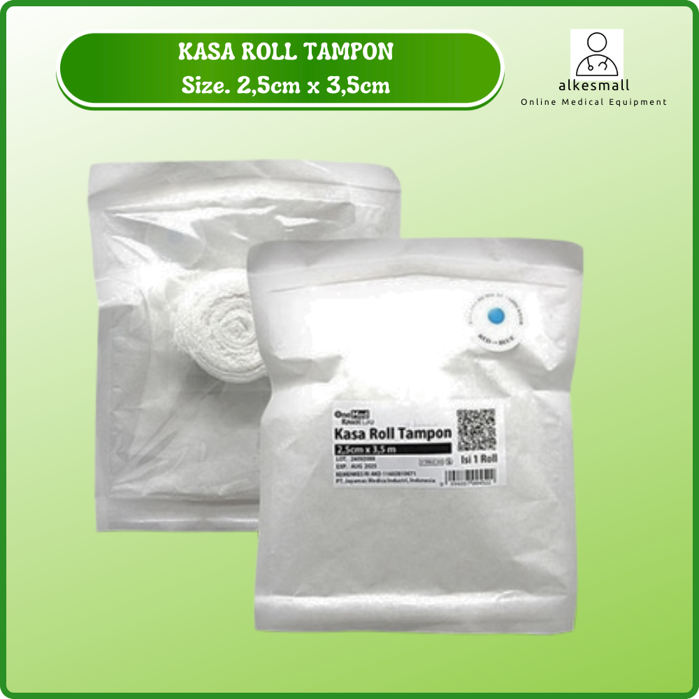Kassa Roll Tampon Steril Onemed Kasa Roll Tampon 2.5x3.5 M