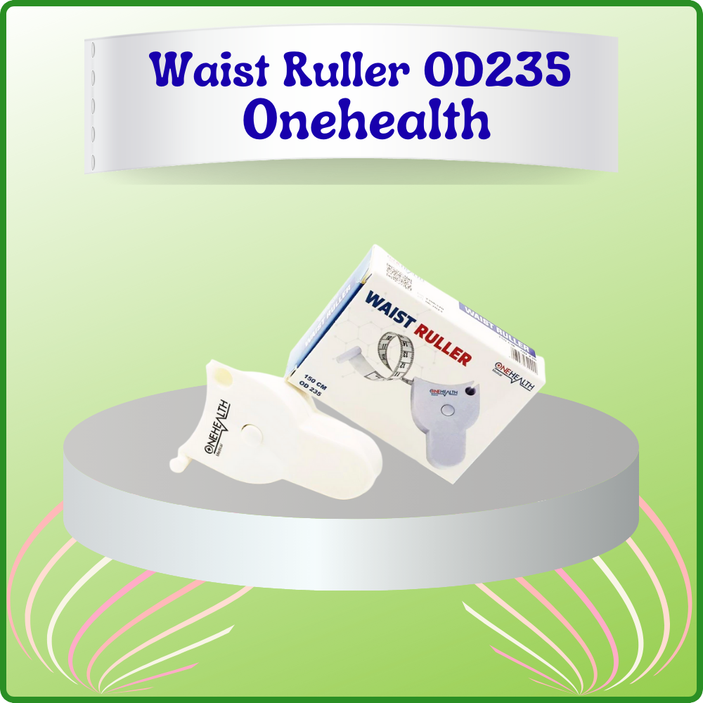 Waist Ruler OneHealth OD 235 Alat pengukur Lingkar Tubuh panjang 150cm