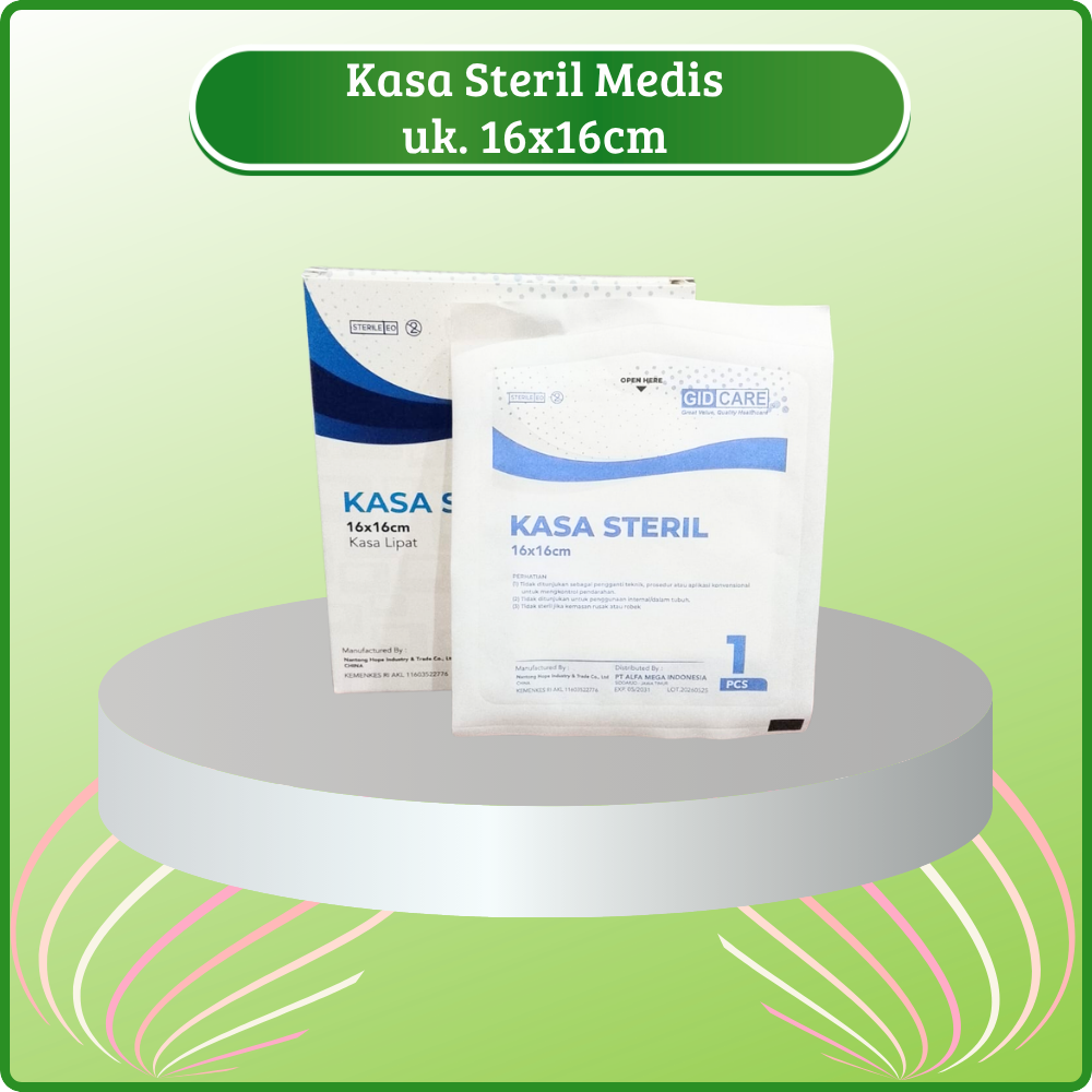 KASA STERIL MEDIS 16x16cm Kasa Lipat GIDCARE