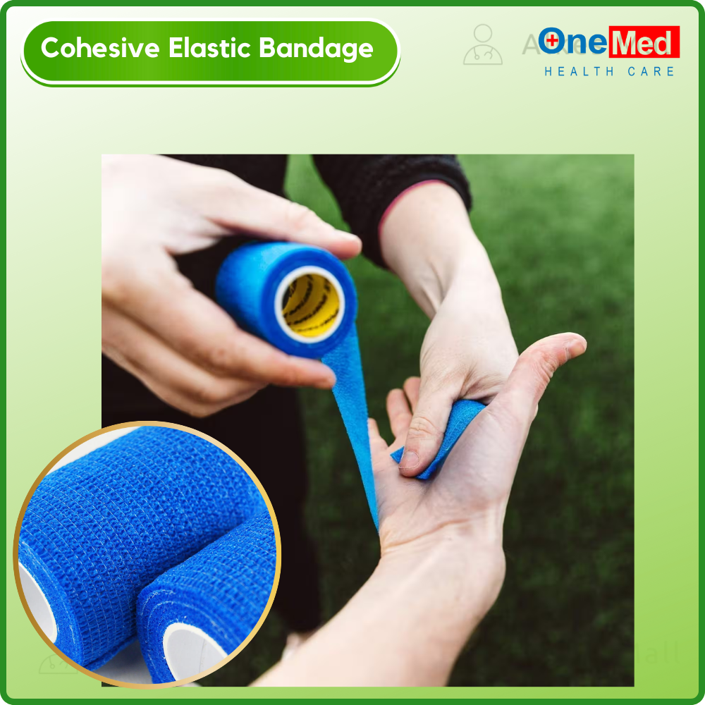 ONEMED Mediflex Cohesive Elastic Bandage 7,5cm x 4.5m