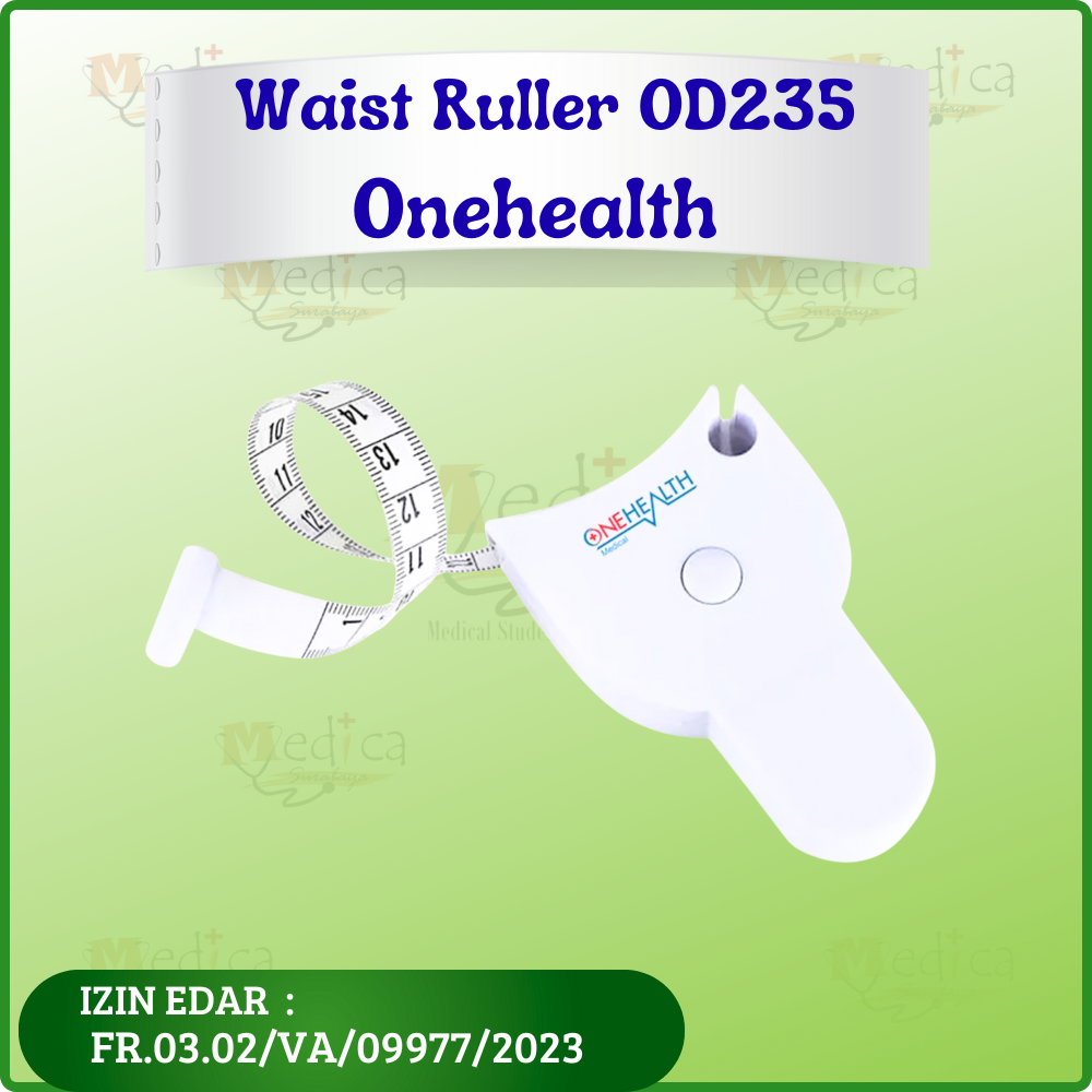 Waist Ruler OneHealth OD 235 Alat pengukur Lingkar Tubuh panjang 150cm