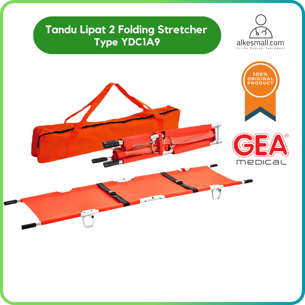 Tandu Lipat 2 Folding Stretcher Type YDC1A9 GEA Medical
