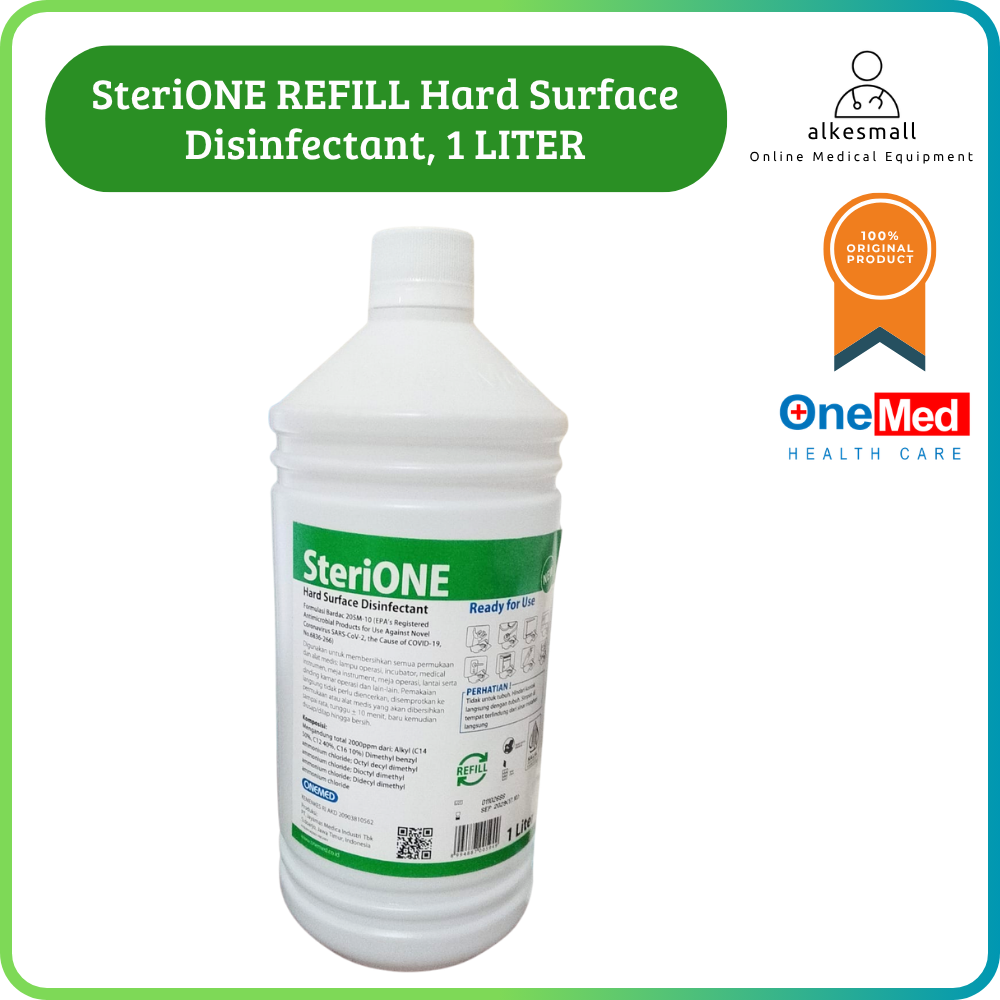 SteriOne Refill 1 Liter Desinfektan Medis Onemed