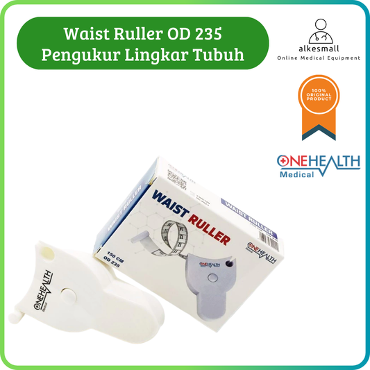 Waist Ruler OneHealth OD 235 Alat pengukur Lingkar Tubuh panjang 150cm