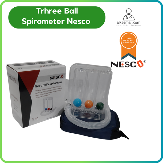 Spirometer Respirometer Fisioterapi Nafas Pengukur Nesco