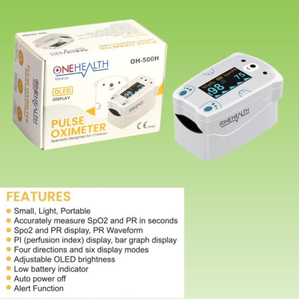 PULSE OXIMETER ONEHEALTH Type OH-500H Pengukur Kadar Oksigen