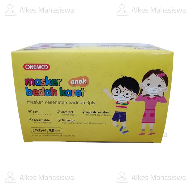 Masker Anak Bedah Karet Telinga OneMed