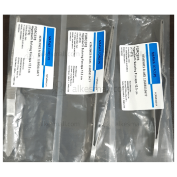Klem Pemasang Klip Klem Hegenbarth Suturing Uk.12,5cm Marwa