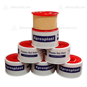 Plester Rol Kain Xpresplast 2,5cm x 4,5m GidCare