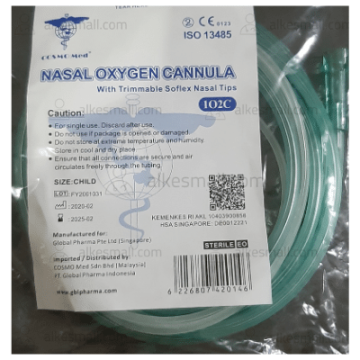 Nasal Oksigen Oxygen Canula Child Selang Kanul Oksigen Anak Nasal O2 Cosmomed