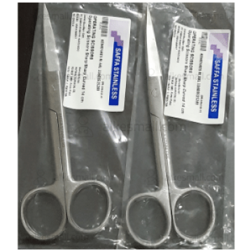 Gunting Bengkok Tajam Tajam Stainless Steel 14cm Saffa