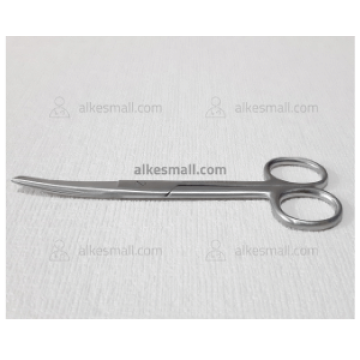 Gunting Bengkok Tajam Tumpul SS Marwa 14cm