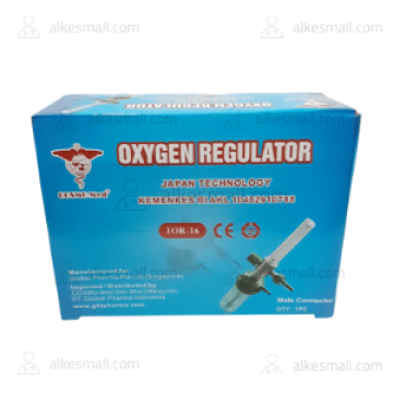 Regulator Oksigen Dinding O2 Male Connector (Colok)  Cosmomed