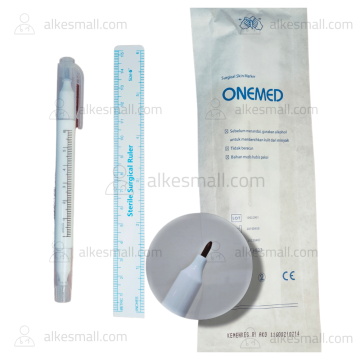 Skin Marker Surgical dan Ruler Surgical  Sterile Onemed