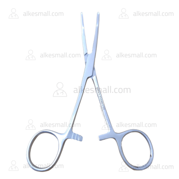 Klem Arteri Klem Pean Bengkok SS 14cm Saffa