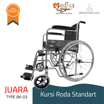 Kursi Roda Standart Velg Jari Jari Juara JM-03