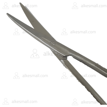 Gunting Operasi Bedah Mayo Bengkok  22cm Saffa Stainless