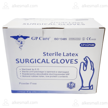 Sarung Tangan Steril/Gloves Latex Sterile Free Powder GP Care