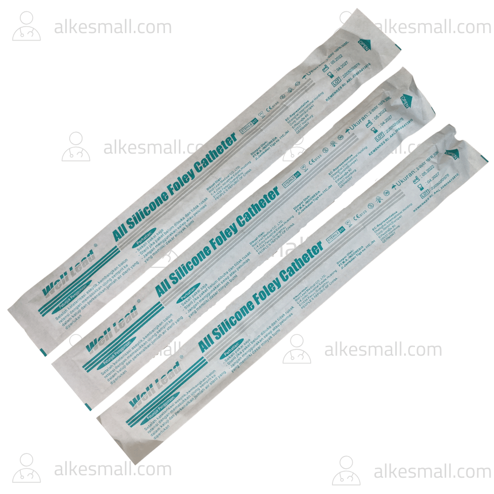 Selang Urine / All Silicone Foley Catheher 2-way Well Lead