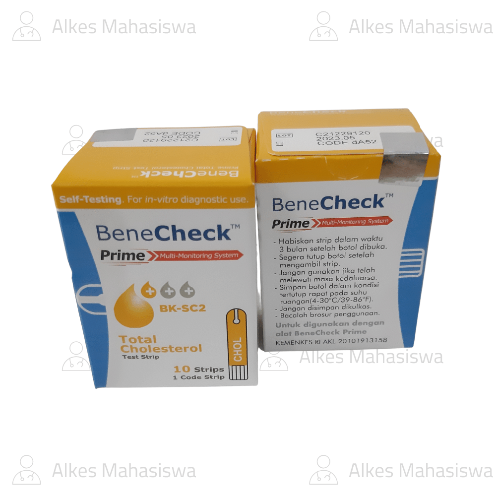 Strip Kolesterol BeneCheck / Test Strip Cholesterol Benecheck PRIME