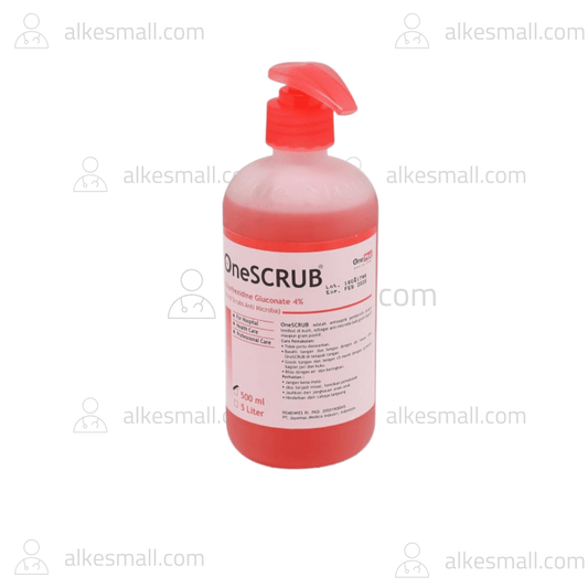 OneScrub 4% Hand Scrub 500ml + Dispenser Onemed