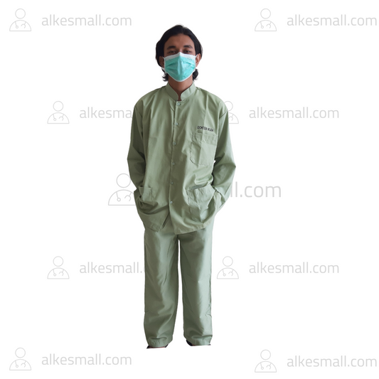 Baju Jaga Dokter Muda Lengan Panjang