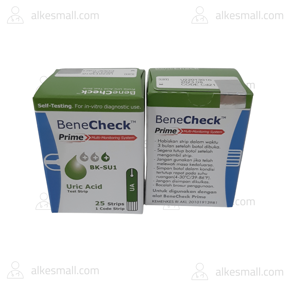 Strip Asam Urat BeneCheck PRIME / Strip Uric Acid Benecheck PRIME