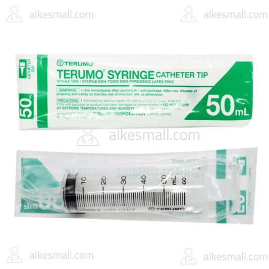 Spuit 50mL Terumo Syringe 50mL Tanpa Jarum Lubang Tengah Terumo