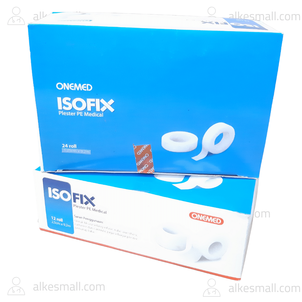 Plester Isofix Plester PE Medical Ukuran 2,5cm x 9,2m Onemed