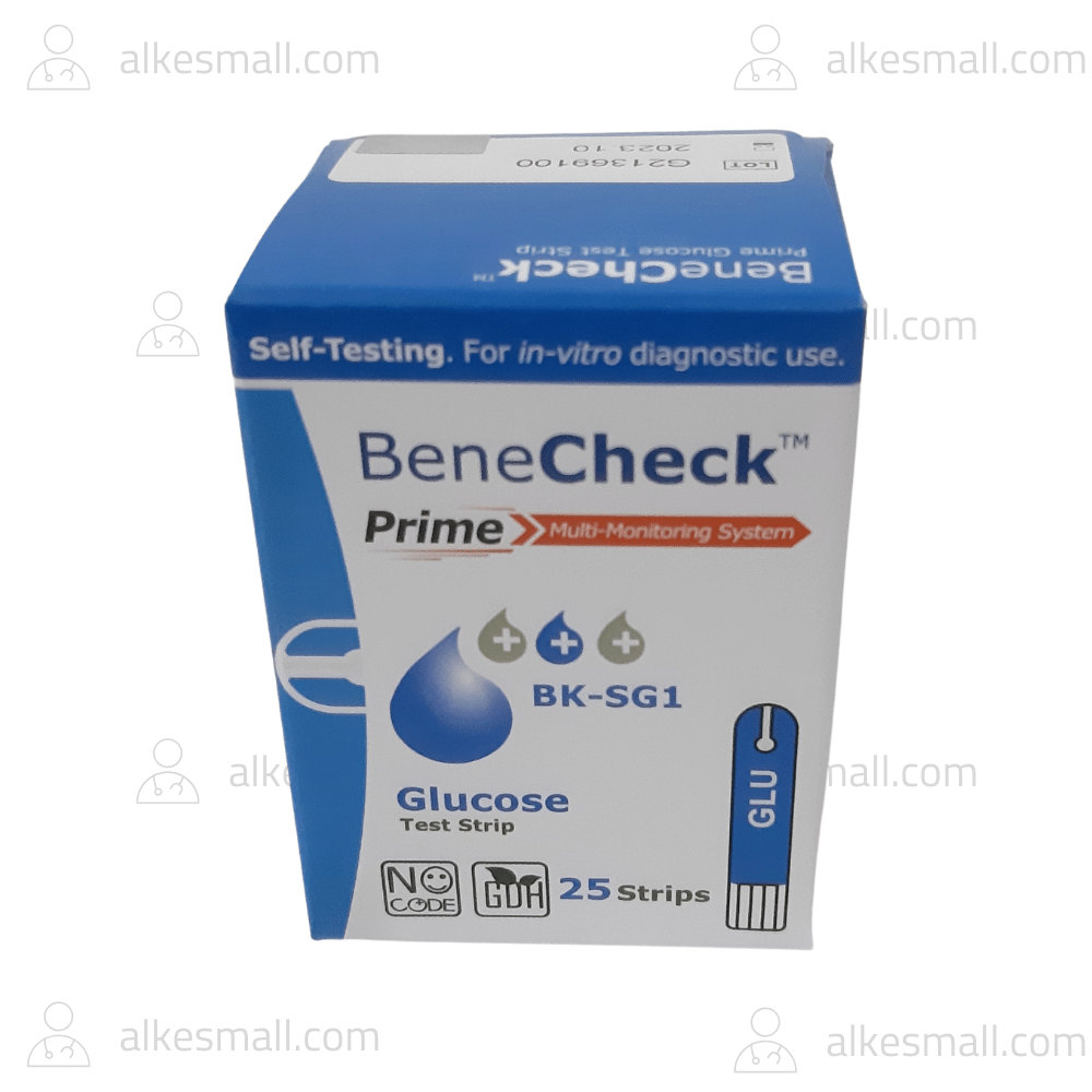 Strip Gula Darah BeneCheck PRIME / Test Strip Glucose BeneCheck PRIME