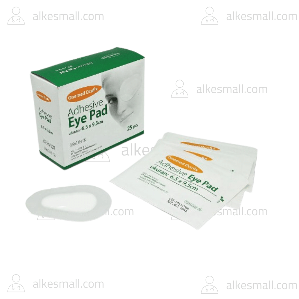 Plester Pelindung Mata Steril Ocufix Adhesive Eye Uk. 6.5 x 9.5cm ONEMED